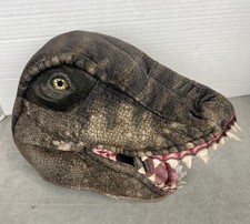 Jurassic World Big Greeter Heads Mask T-Rex Dan Dee Dinosaur Costume Kids Xs 4/5