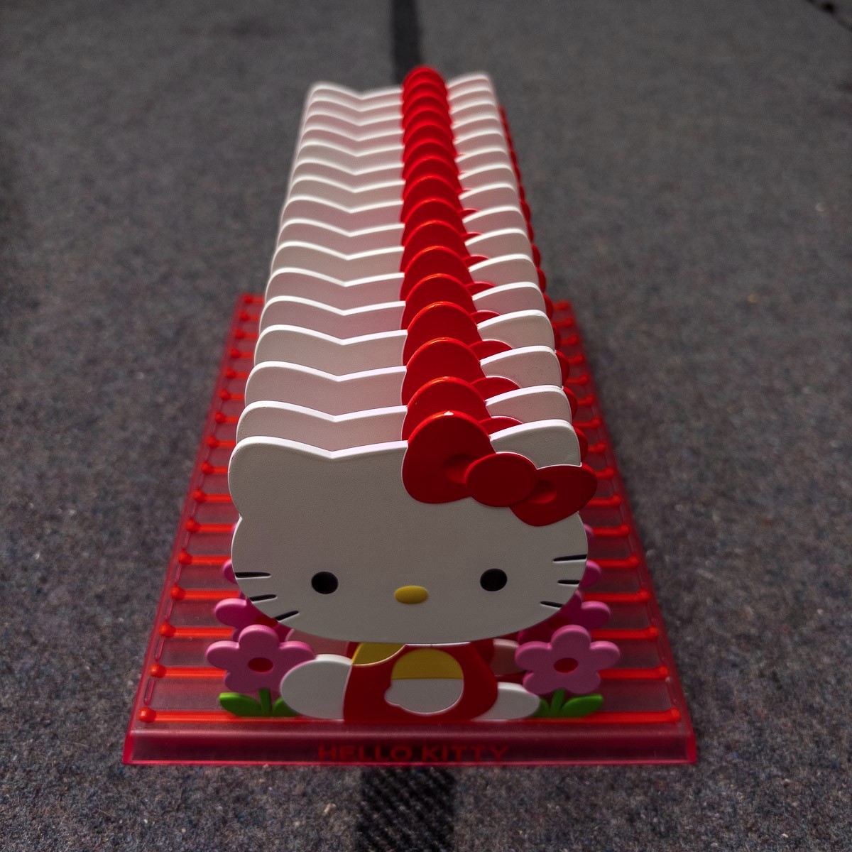 Sanrio Hello Kitty CD Rack 2001 Vintage Storage Shelf
