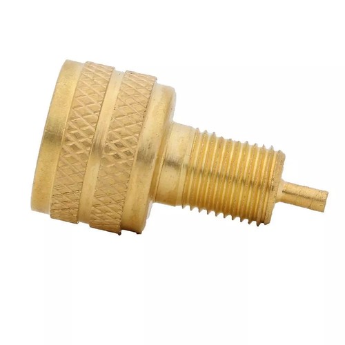 Cat Loader Earthmover EM Wheel Large Tractor Tyre Valve Reducer Cap Gold Copper- - Picture 4 of 7