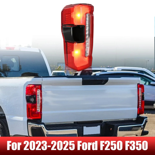 Rear Left Driver Side Tail Light Assembly For 23-25 Ford F-250, F-350 Super Duty - Picture 2 of 12