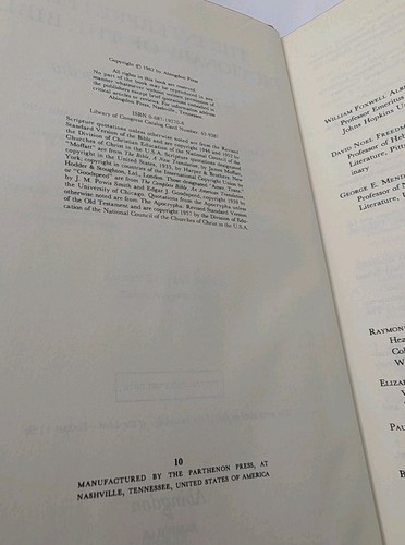 The Interpreter's Dictionary of the Bible 5 Volumes 1962 Abingdon Press inc Supp - Picture 6 of 13