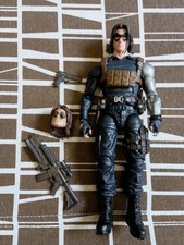 Marvel Legends Winter Soldier Figure Bucky Crimson Dynamo Series Loose Set