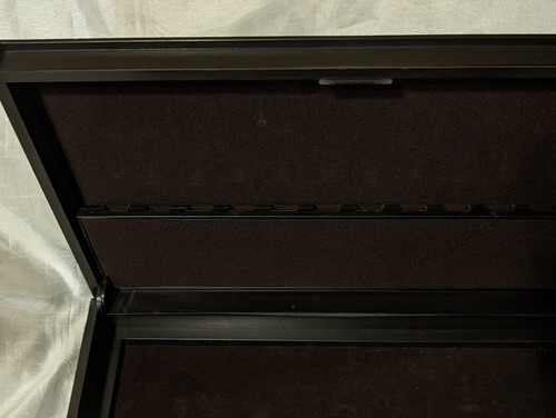 Plastic faux wood Silverware/Flatware Wide Anti-Tarnish Chest Box Drawer - Picture 2 of 10