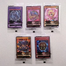 Yu-Gi-Oh 5Set 711E-JP002 711 Unopened Blue Eyes Dark Magician Girl Japanese P275