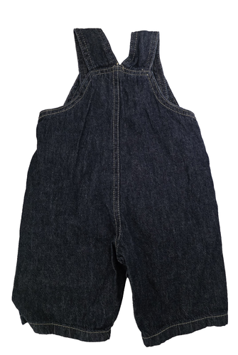 Vintage Disney Baby Store Winnie The Pooh Denim Embroidered Overalls 0-3 Months - Picture 4 of 5