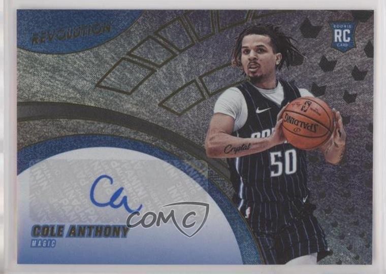 2020-21 Panini Revolution Rookie Auto Cole Anthony #RA-CA Auto RC