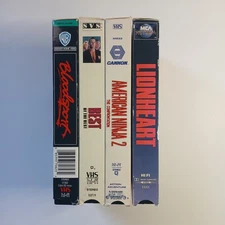 Action Martial Arts - Vhs Lot - Van Damme, American Ninja, Best of the Best