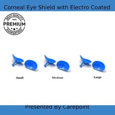 Corneal Eye Shield with Electro Coated | S & M,L & XL | all sizes available