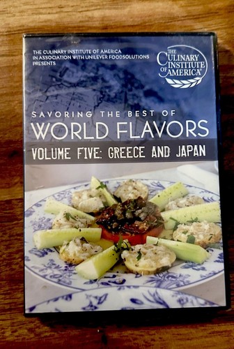 SEALED Savoring The Best of World Flavors Volume Five: Greece and Japan (DVD)