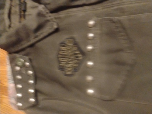 Vintage Harley Davidson Jacke XL - Bild 2 von 12