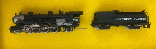 N Scale Key Imports Brass Southern Pacific 2-8-2 Steam Engine SP 786 Painted - Picture 2 of 8