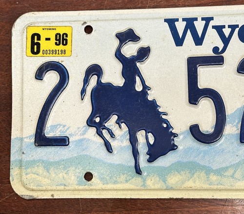 Oldtimer 1996 Wyoming Nummernschild - Bild 2 von 5