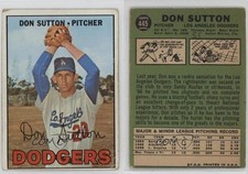 1967 Topps Don Sutton #445 HOF