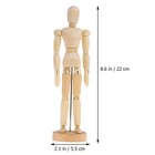  4 Pcs Dressmaking Mannequin Wood Craft Girl Toys Hand Puppet Accessories