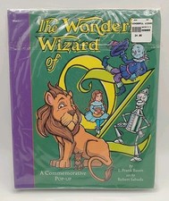 The Wonderful Wizard of Oz Commemorative Pop-Up Book NEW SEALED 