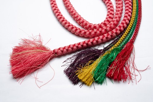 LIEBER VANILLE JAPANISCHER ORNAMENT OBIJIME CORD FURISODE KIMONO DAMEN OBI VERSCHLUSS - Bild 4 von 6