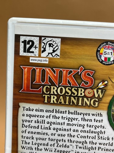 Link's Crossbow Training Wii + Zapper Bundle PAL EUROPE CIB Nintendo Zelda - Picture 19 of 19
