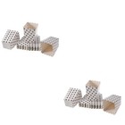 48 pcs Popcorn Boxes Holder Containers Cartons Paper Bags Dot Design Snack Box