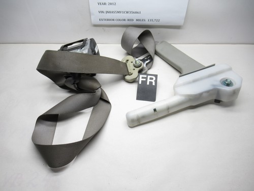 Conjunto retractor cinturón de seguridad delantero derecho Nissan Rogue 2008-2015 6094469 OEM - Imagen 2 de 6