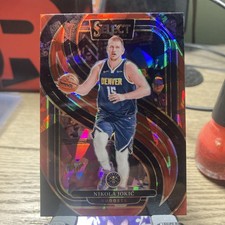 2024-25 Panini Select - Premier Level Nikola Jokić #140 Red Cracked Ice Prizm