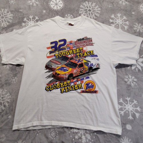 Camiseta De Colección Ricky Craven Nascar Tide Darlington 2XL Para Hombres 2002 - Imagen 1 de 12