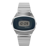 Timex Herren Q 1975 SSQ Digital Reissue 38Mm 5ATM Uhr TW2Y06100