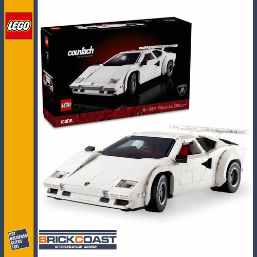 LEGO Iconic 10337 Lamborghini Countach 5000 Quattrovalvole + NEU & OVP