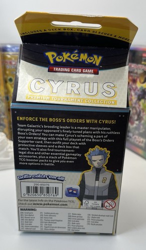 Pokemon TCG: Cyrus Premium Tournament Collection New - Factory Sealed - Picture 3 of 4