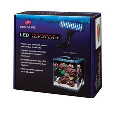 Aquarium, Coralife Coralife LED Marine Aquarium Clip-On Light