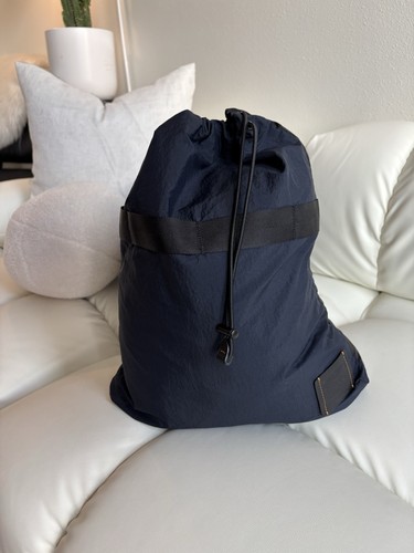 Designer Coach Marke verstaubarer Poncho mit Tasche schwarz marineblau Nylon Herren Gr. L (org $ 795) - Bild 5 von 12