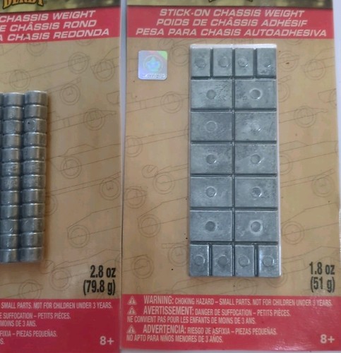 NEW 3 Packs Pinecar Pinewood Derby COMBO Chassis Weight Boy Scouts - Picture 5 of 8