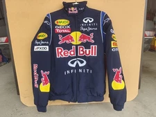 Red Bull Racing Vintage F1 Team Jacket Men's Large