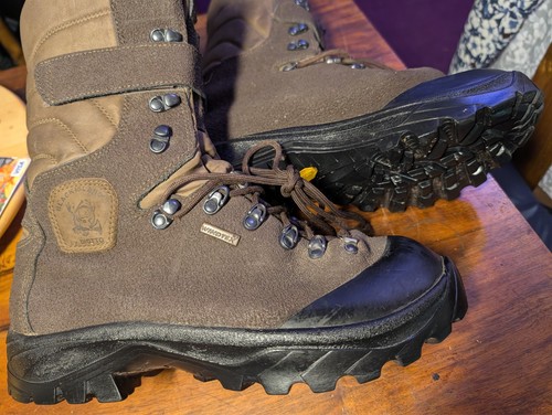 Rari stivali da caccia DIOTTO Black Islander senza graffi taglia 10 ottime condizioni alti Danner Look - Foto 2 di 12