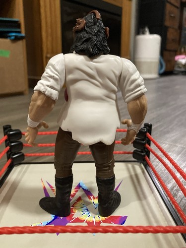 Wrestling Figure Mankind With Mask Mick Foley 1998 Jakks Pacific WWE Red Tie - Bild 2 von 2