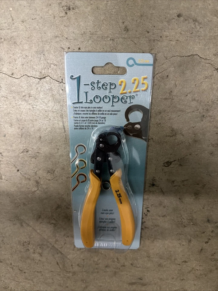 1-ступенчатые плоскогубцы Beadsmith с большой петлей 2,25 мм - Изображение 4 из 4