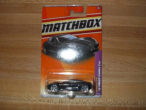 VINTAGE 2010 MATCHBOX '12 FISKER KARMA EVER SPORTS CAR