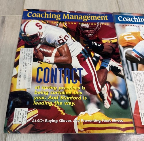 Coaching Management & Gridiron Coach Plays, Drills & Strategy SET OF 5 - Imagen 3 de 10