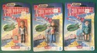 Thunderbirds Jeff Tracy, The Hood, Brains Matchbox Action Figure, Lot of 3