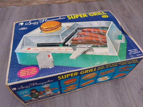 Vintage Suzy Homemaker Super-Grill in Original Box - Picture 9 of 14