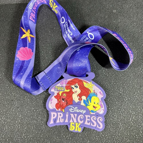 Disney World RunDisney Race Medal Princess Halbmarathon 5K 2016 Arielle Flunder - Bild 1 von 5