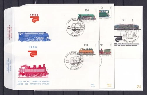 [LG79598] Belgium N°2170/2173+BL61FDC First Day Cover COB € 17,00 SUPERB