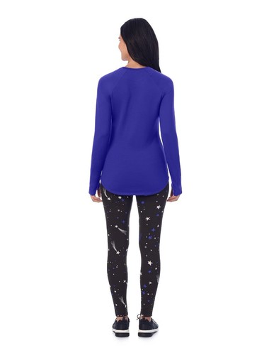 2-teiliges ClimateRight Cuddl Duds Damen L Base Layer Top Legging Set • Celestial - Bild 7 von 10