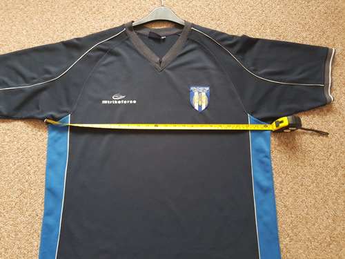 Colchester United Football Training Shirt Navy Blue Strikeforce 2003 Size XXL - Picture 4 of 9