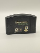 WWF WrestleMania 2000 (Nintendo 64 N64, 1999) Authentic Cartridge Only Tested