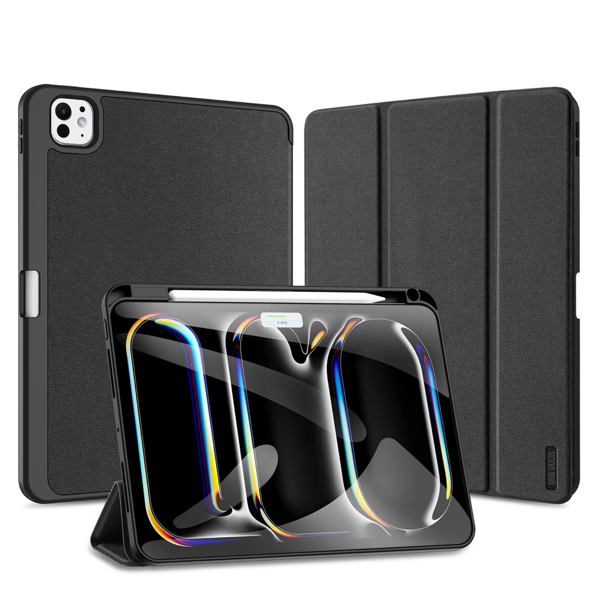 DUX DUCIS DOMO-HÜLLE MIT KLAPPE UND SMART SLEEP FÜR IPAD PRO 11 2024 SCHUTZ