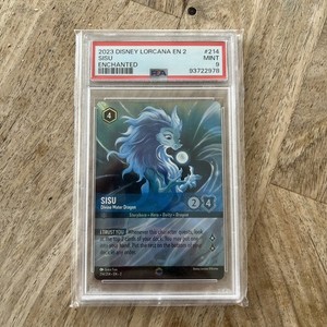 Disney Lorcana Rise of the Floodborn Sisu Enchanted 214/204 PSA 9
