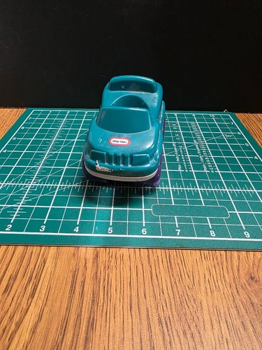 Little Tikes TODDLE TOTS Vintage COOL CAMPERS JEEP CAR VEHICLE Blue Purple 1998 - Picture 5 of 7