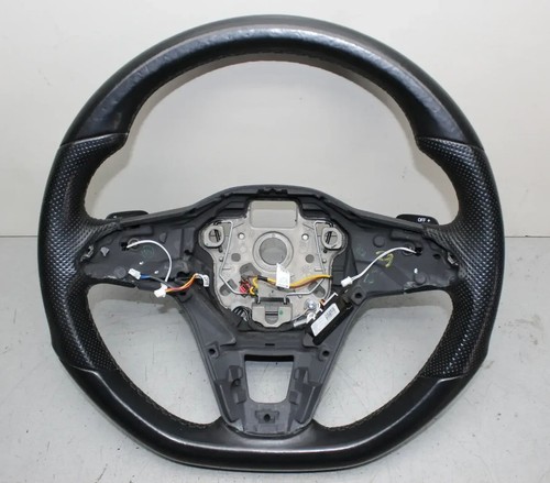 VW Golf 8 VIII Leder Lenkrad Schaltwippen 5H0419093 5H0959542C ohne Anbauteile - Bild 1 von 10