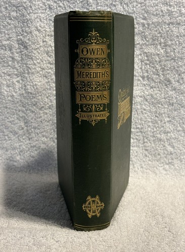 Antique 1879 Household Edition The Poetical Works of Owen Meredith Illustrated - Picture 2 of 14