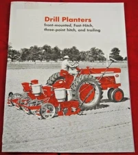 IH McCormick Planters Brochure Mounted 2pt Fast Hitch 3pt Hitch Trailer Farmall